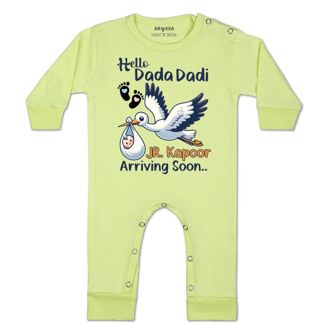 Arvesa I Dada Dadi See You Soon Baby Boy & Girl Dress