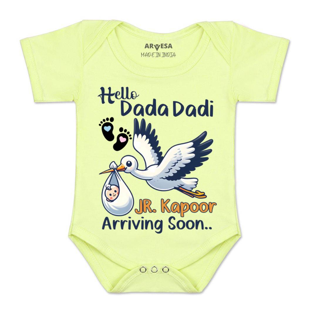 Arvesa I Dada Dadi See You Soon Baby Boy & Girl Dress