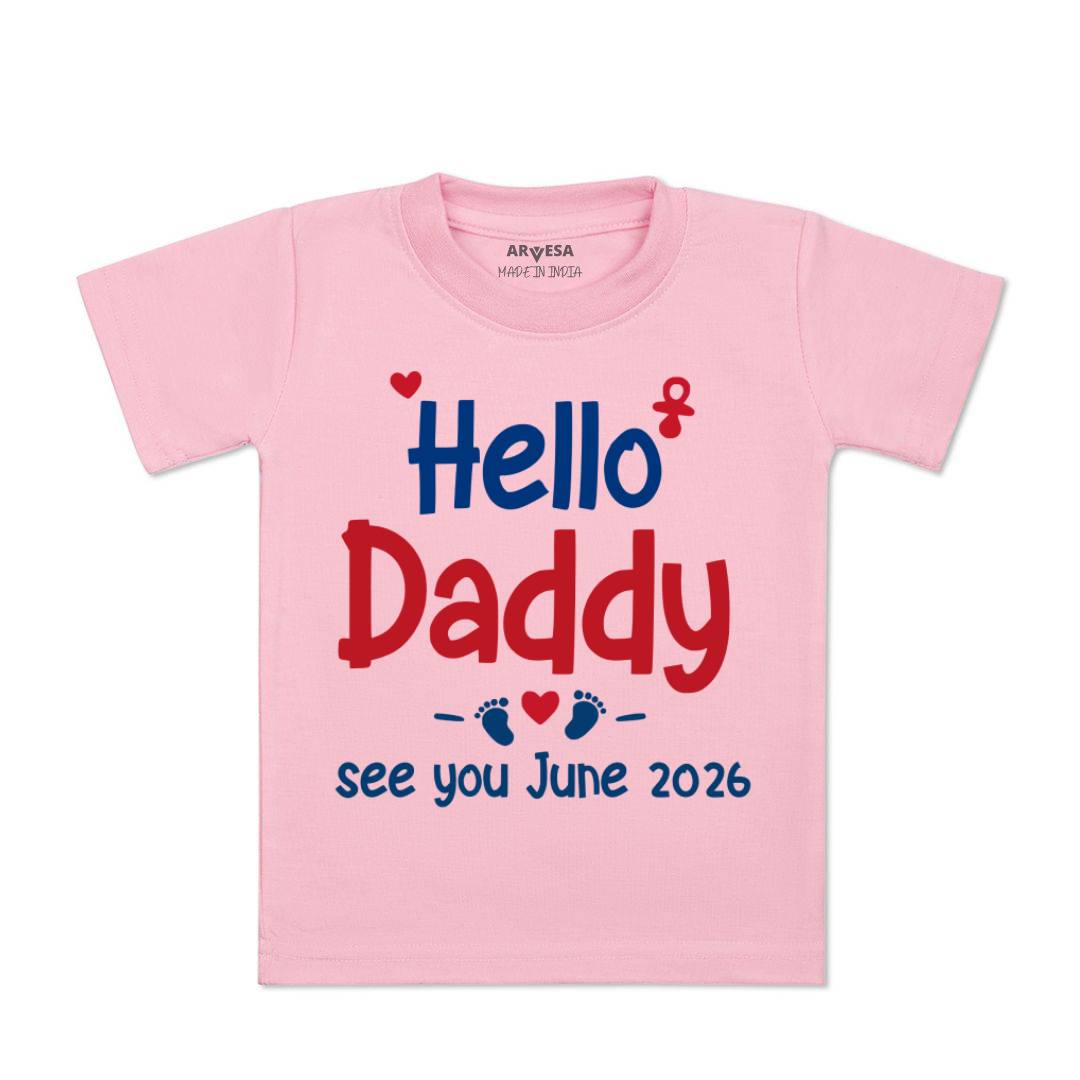 Arvesa Hello Daddy Baby Boy & Girl Dress