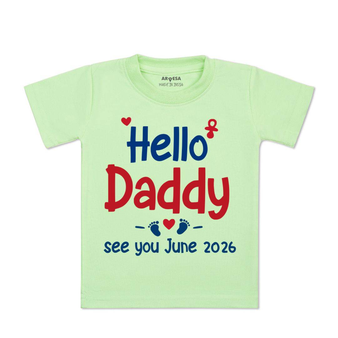 Arvesa Hello Daddy Baby Boy & Girl Dress