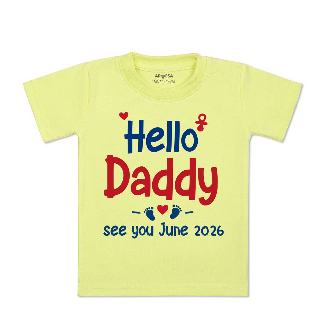 Arvesa Hello Daddy Baby Boy & Girl Dress