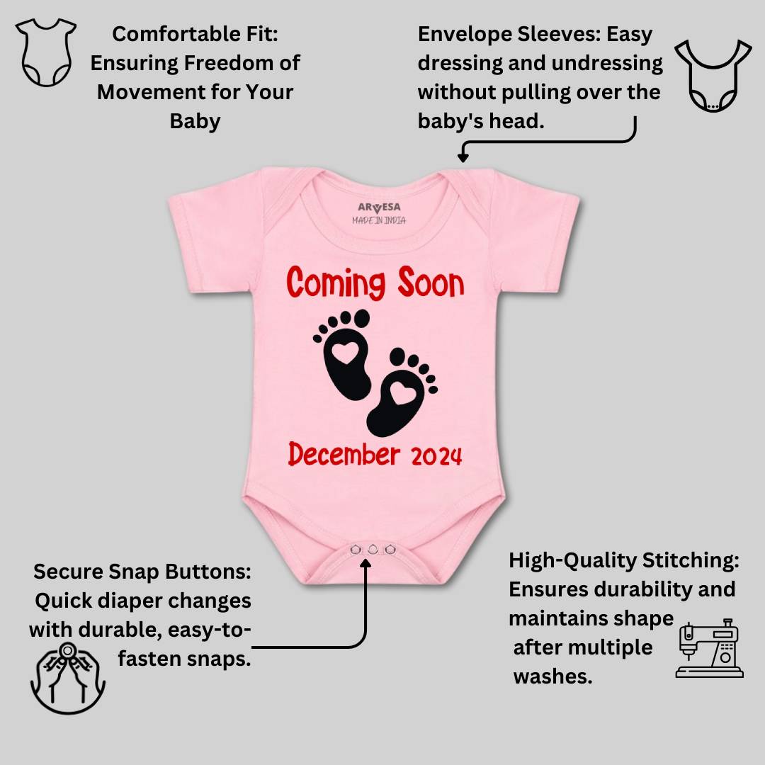 Arvesa Coming Soon Baby Boy & Girl Dress