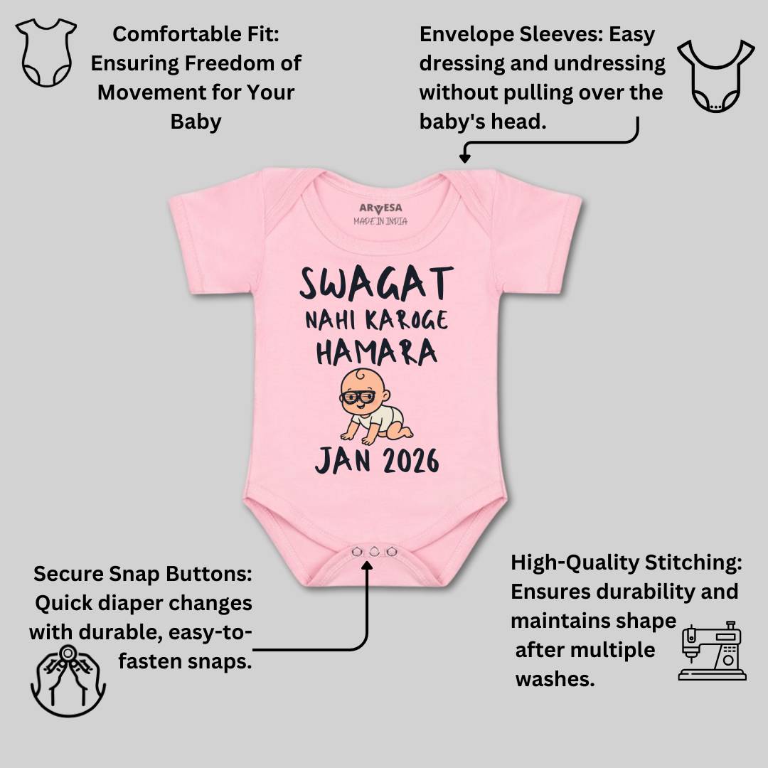 Arvesa Swagat Nahi Karoge Hamara Baby Boy & Girl Dress