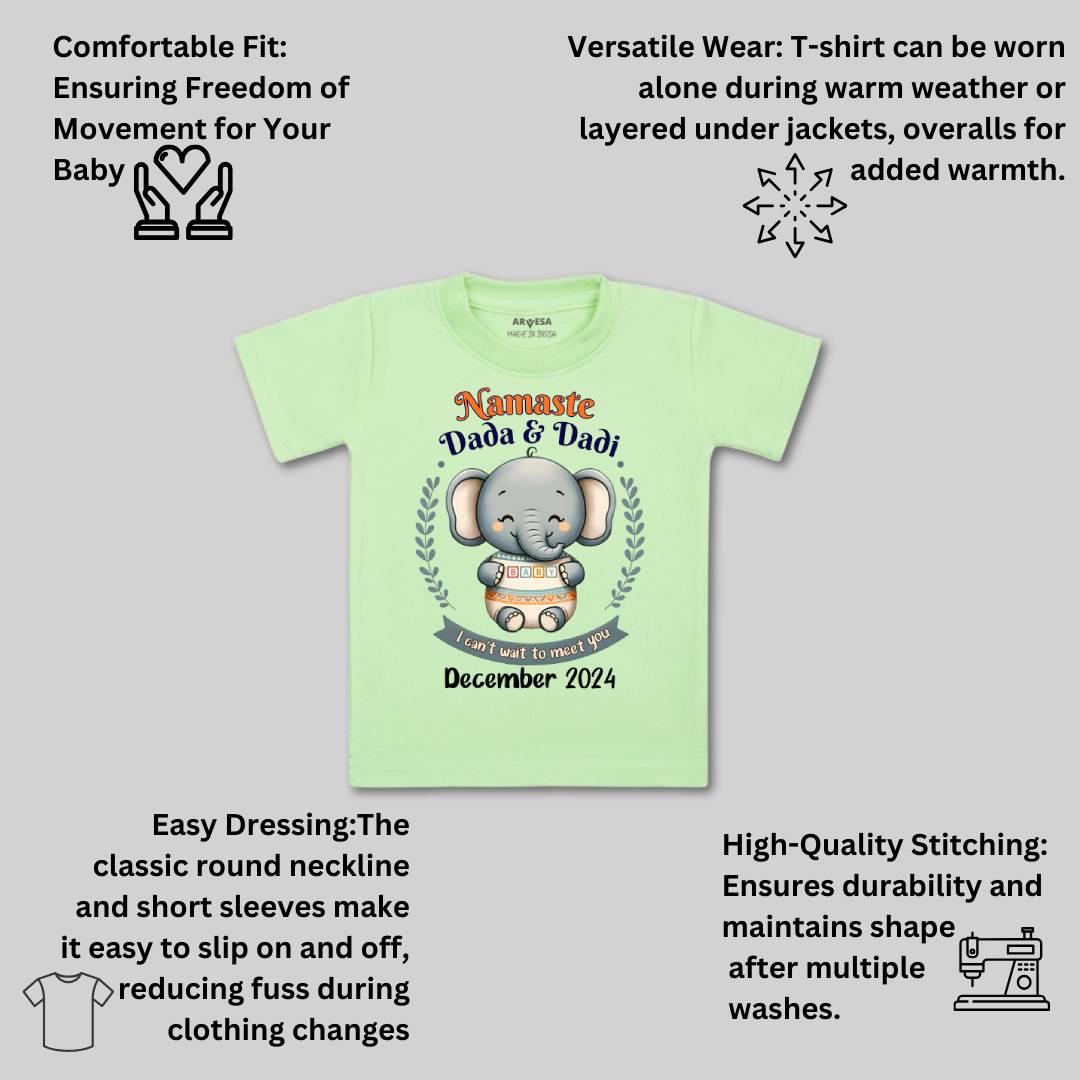 Arvesa Namaste Dada Dadi Baby Boy & Girl Dress
