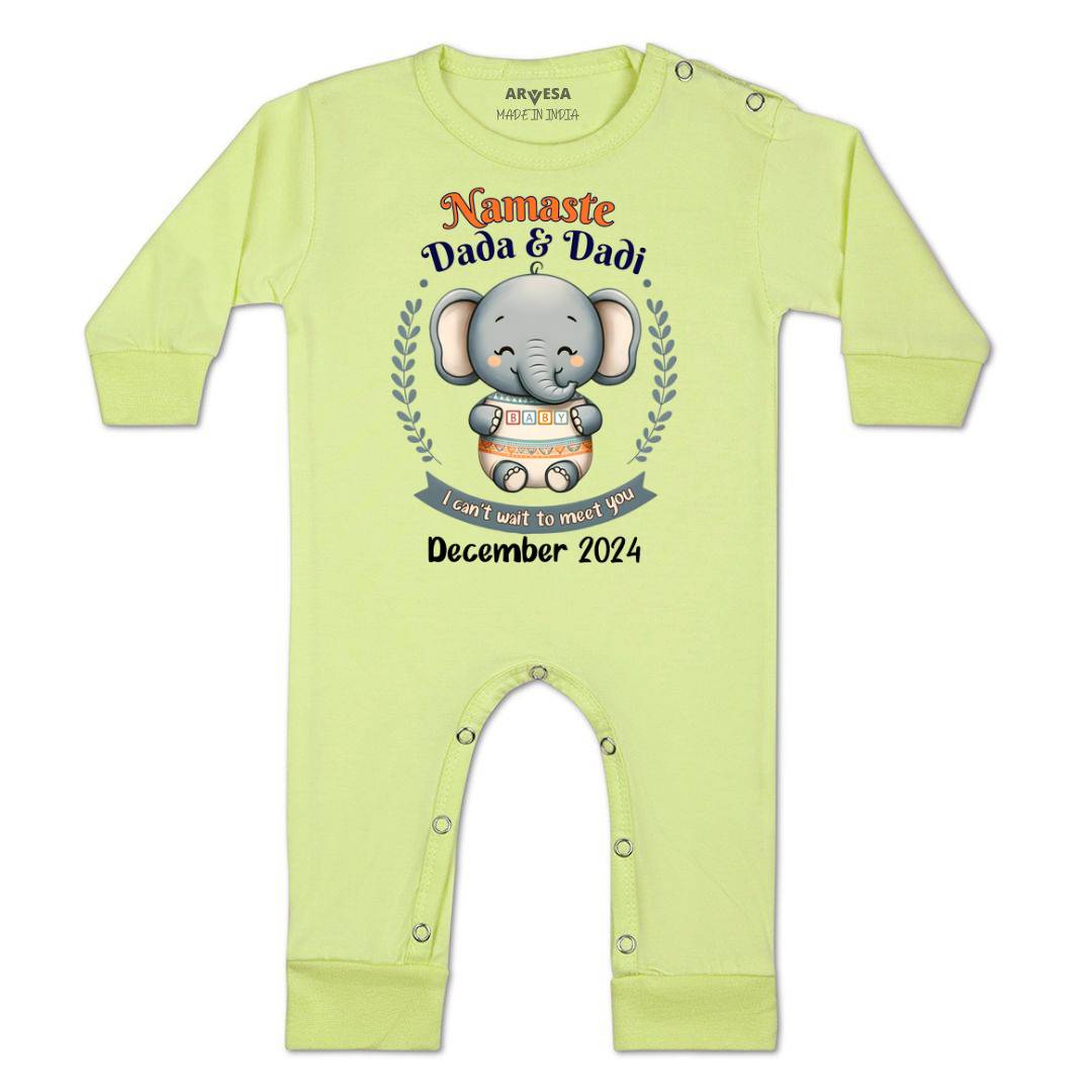 Arvesa Namaste Dada Dadi Baby Boy & Girl Dress