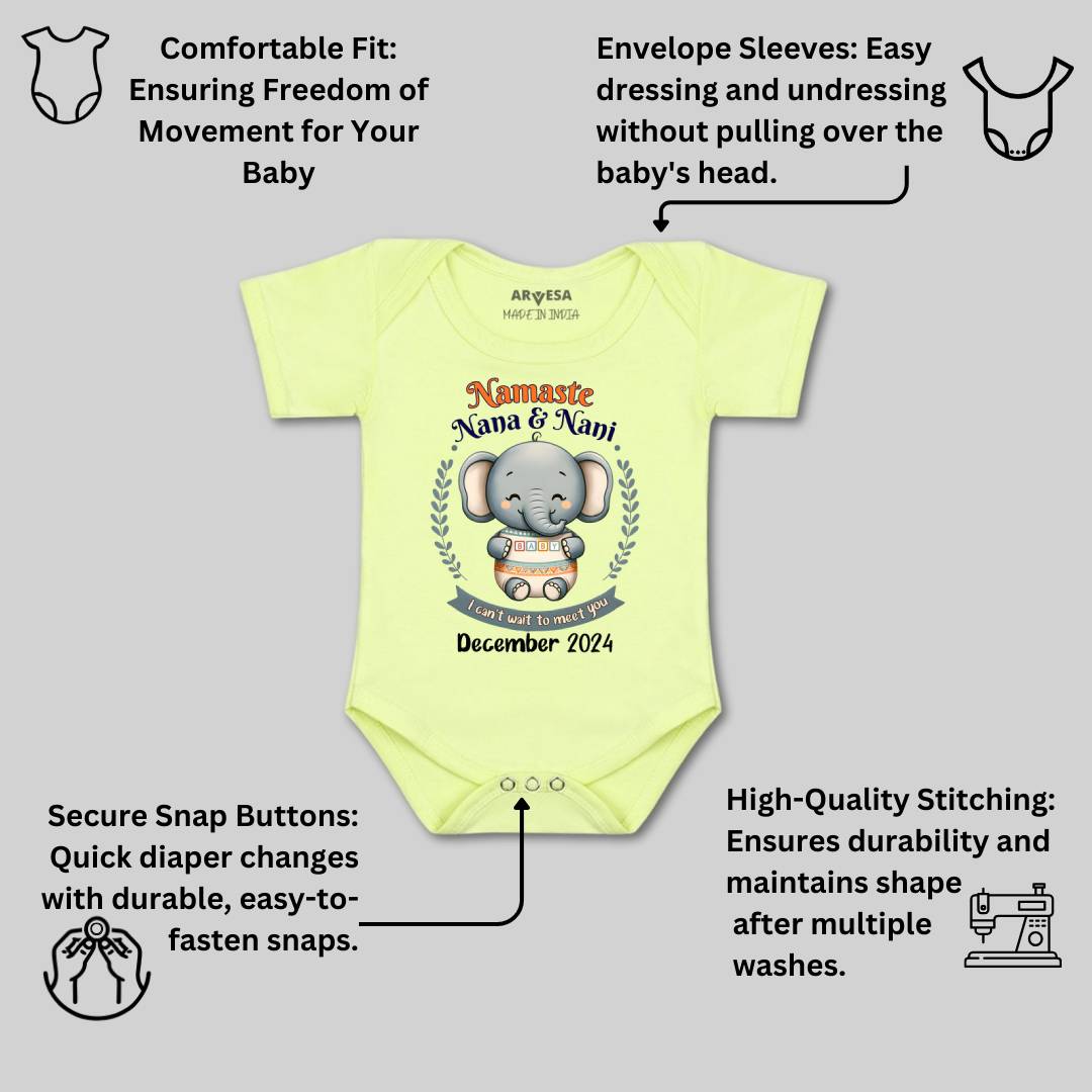 Arvesa Namaste Nana Nani Baby Boy & Girl Dress