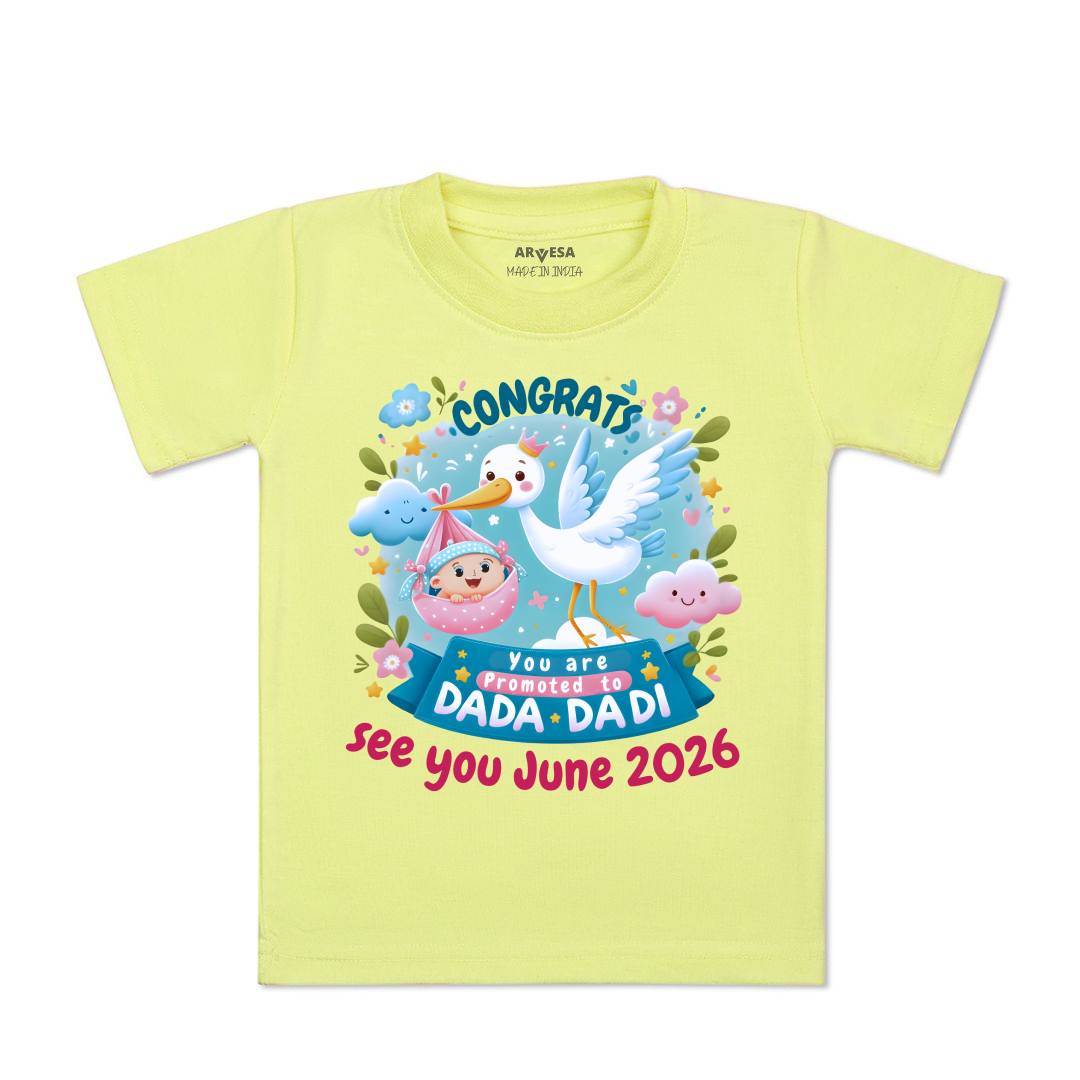 Arvesa Congrats Dada Dadi Baby Boy & Girl Dress