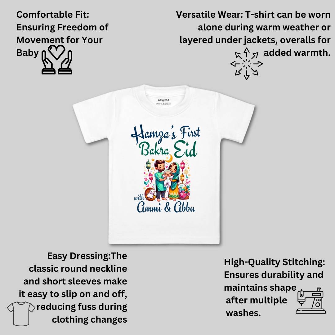 Arvesa My First Eid Baby Boy & Girl Dress