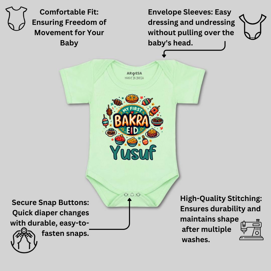 Arvesa My First Eid Baby Boy & Girl Dress
