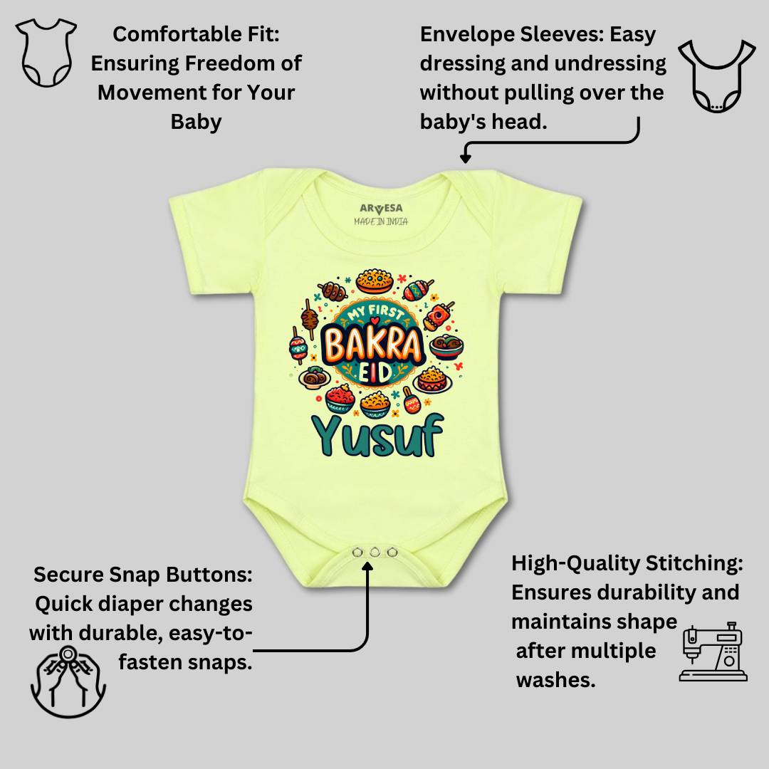 Arvesa My First Eid Baby Boy & Girl Dress