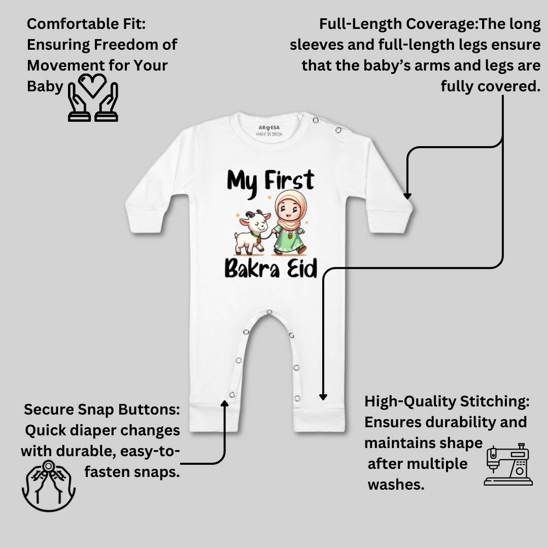 Arvesa Design-1652 Eid My First Baby Boy and Baby Girl Dress .