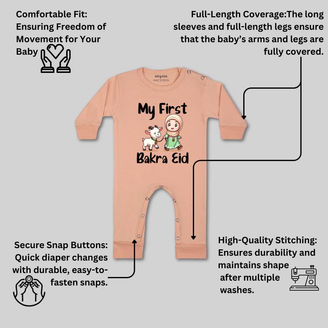 Arvesa Design-1652 Eid My First Baby Boy and Baby Girl Dress .