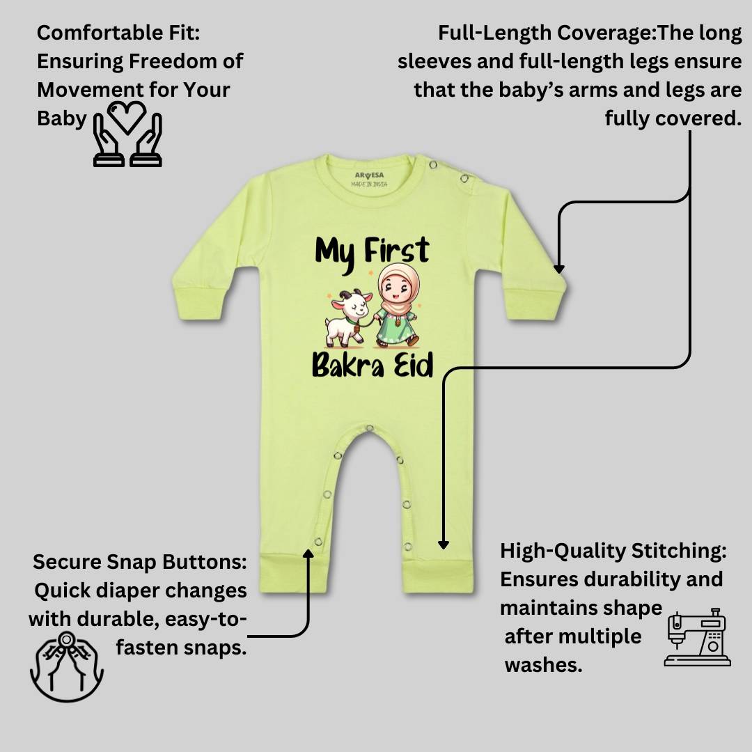 Arvesa Design-1652 Eid My First Baby Boy and Baby Girl Dress .