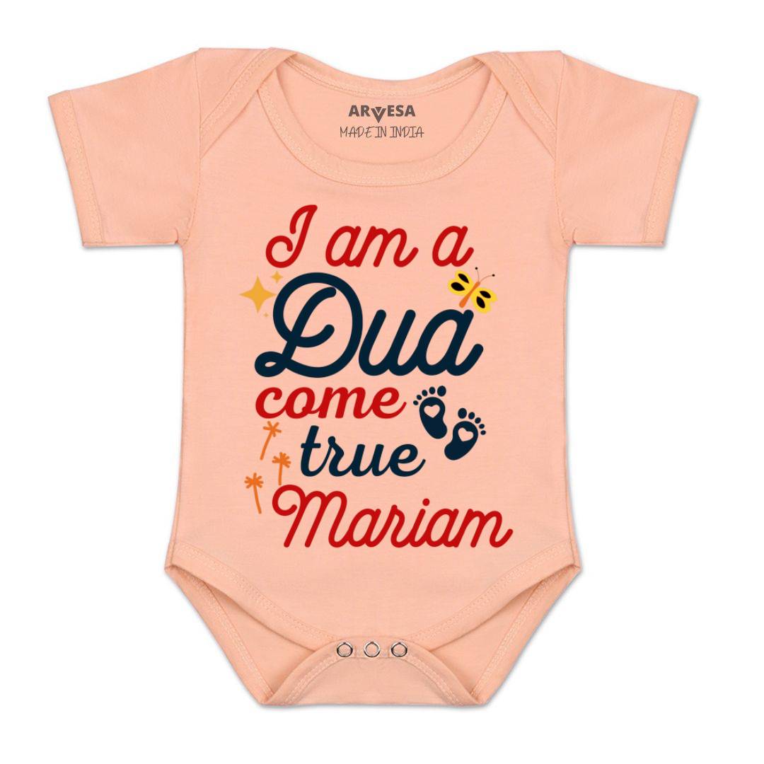 Arvesa I am Dua Come True Baby Boy & Girl Dress