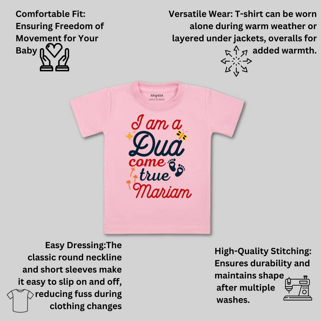 Arvesa I am Dua Come True Baby Boy & Girl Dress