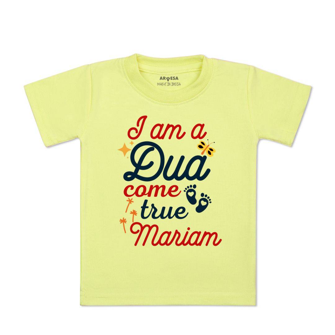 Arvesa I am Dua Come True Baby Boy & Girl Dress