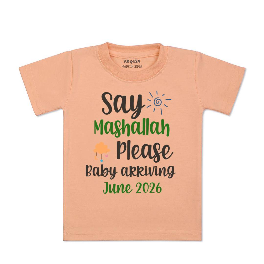 Arvesa Say Mashallah Please Baby Boy & Girl Dress