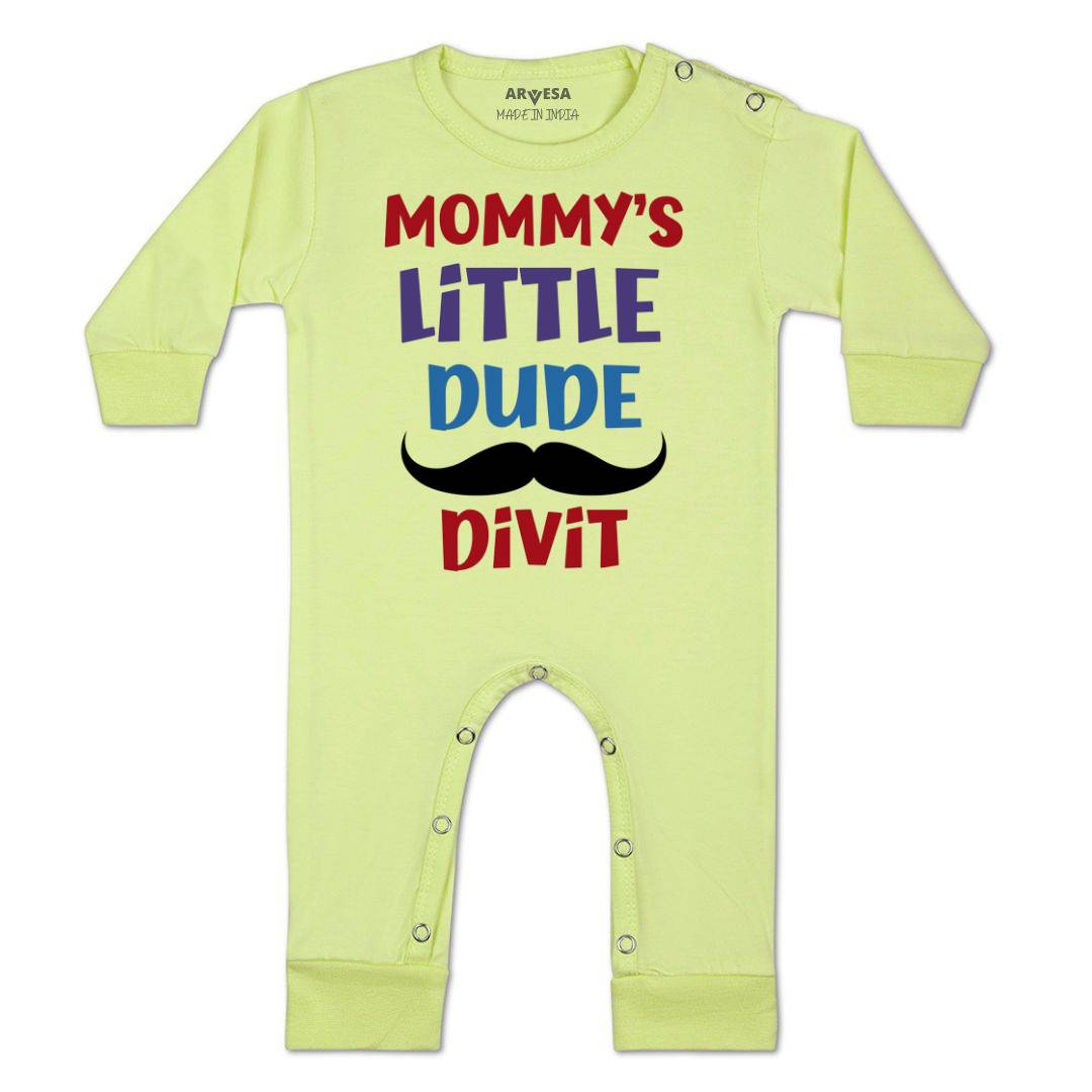 Arvesa Mommy Little Dude Baby Boy & Girl Dress