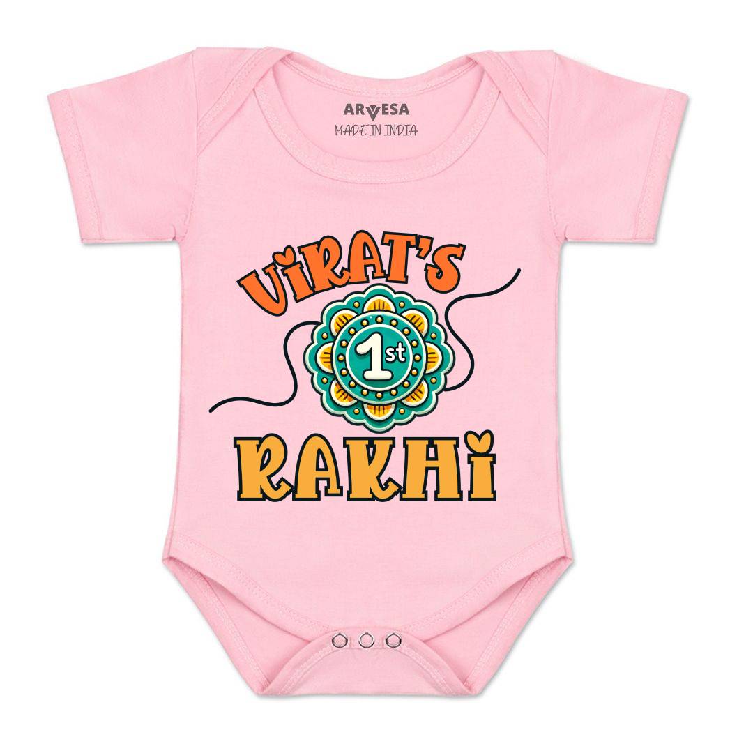 Arvesa My First Rakhi Baby Boy & Girl Dress