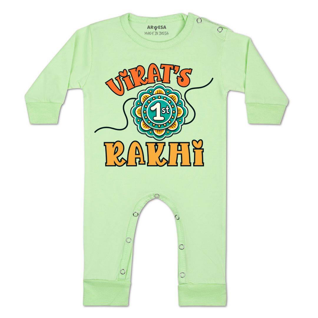 Arvesa My First Rakhi Baby Boy & Girl Dress