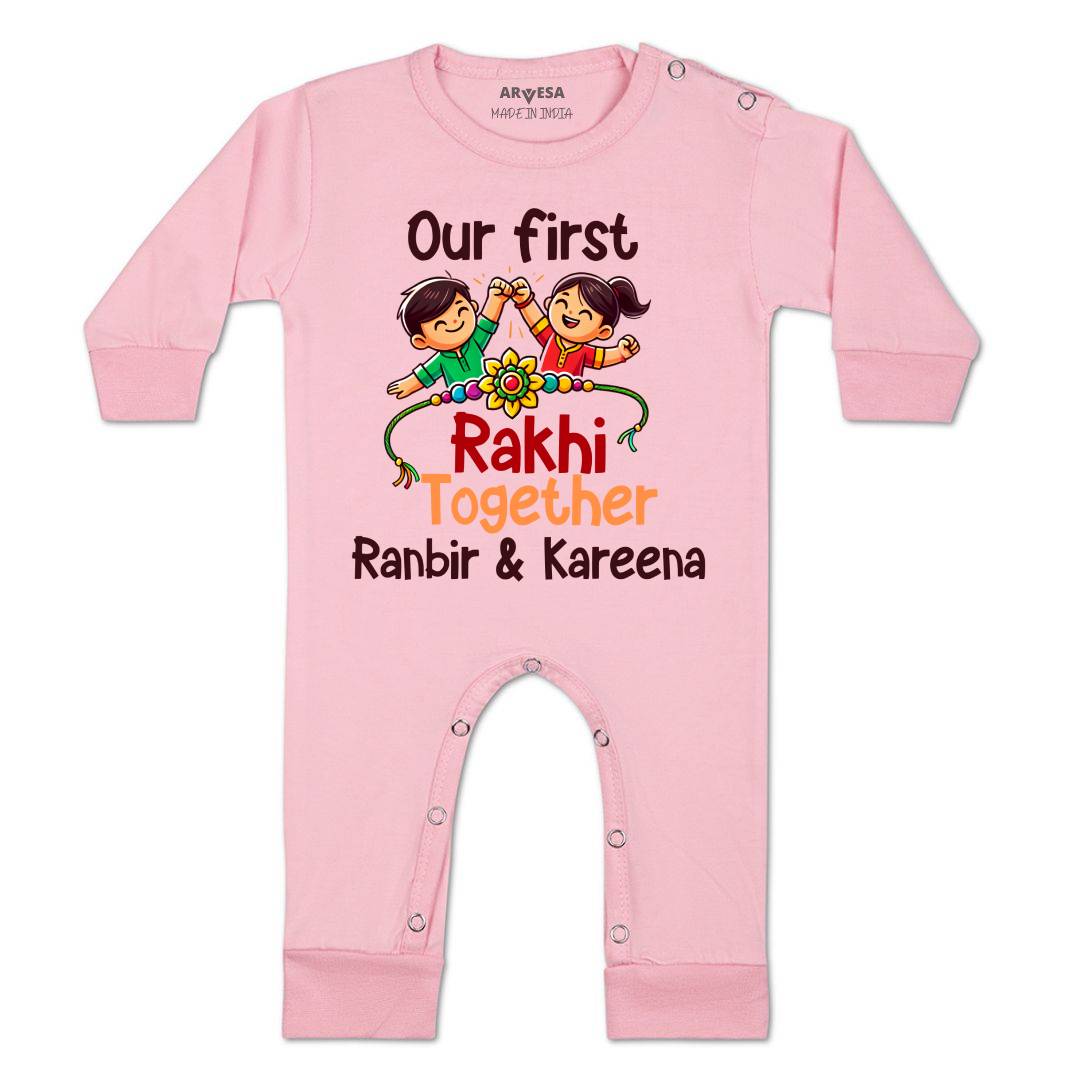 Arvesa My First Rakhi Baby Boy & Girl Dress