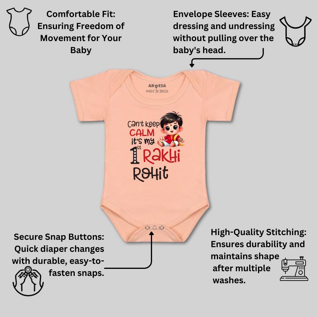 Arvesa My First Rakhi Baby Boy & Girl Dress