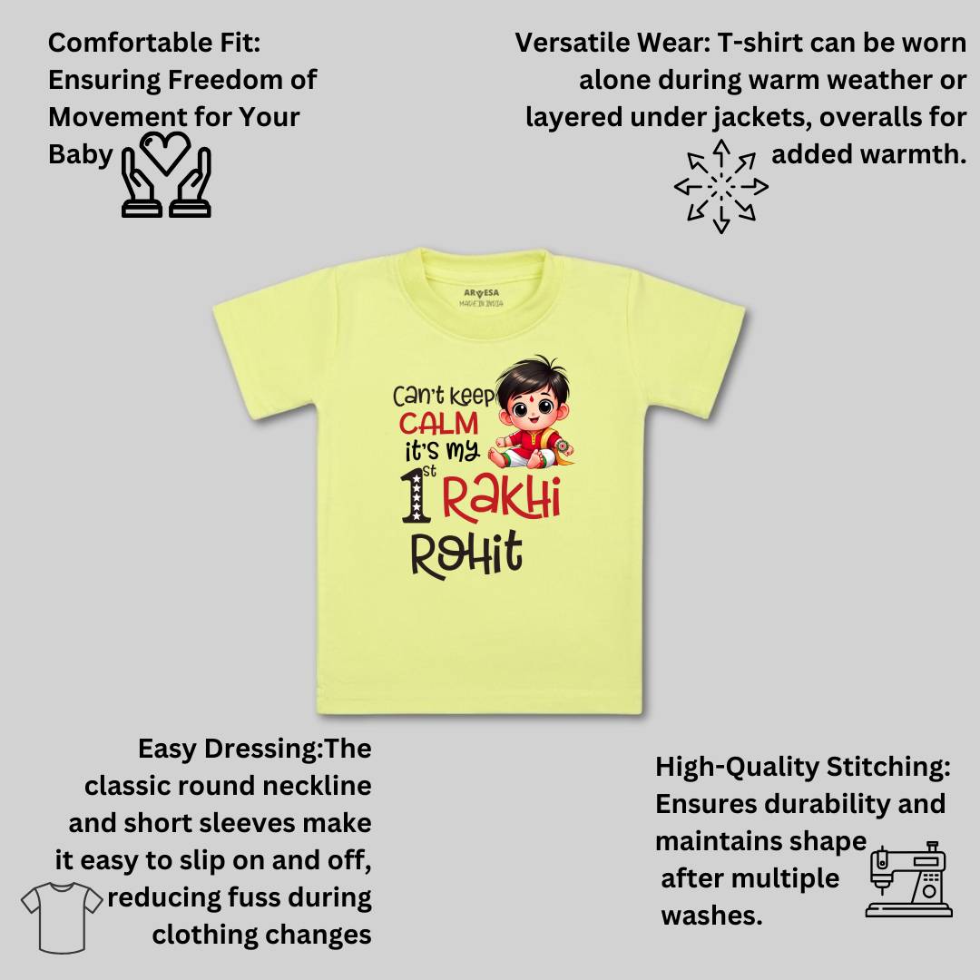 Arvesa My First Rakhi Baby Boy & Girl Dress