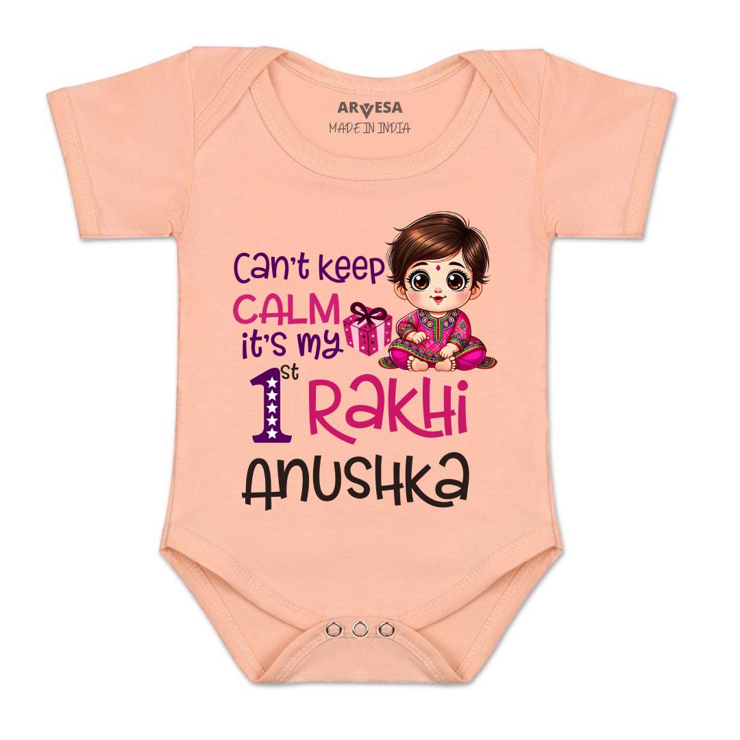 Arvesa My First Rakhi Baby Boy & Girl Dress