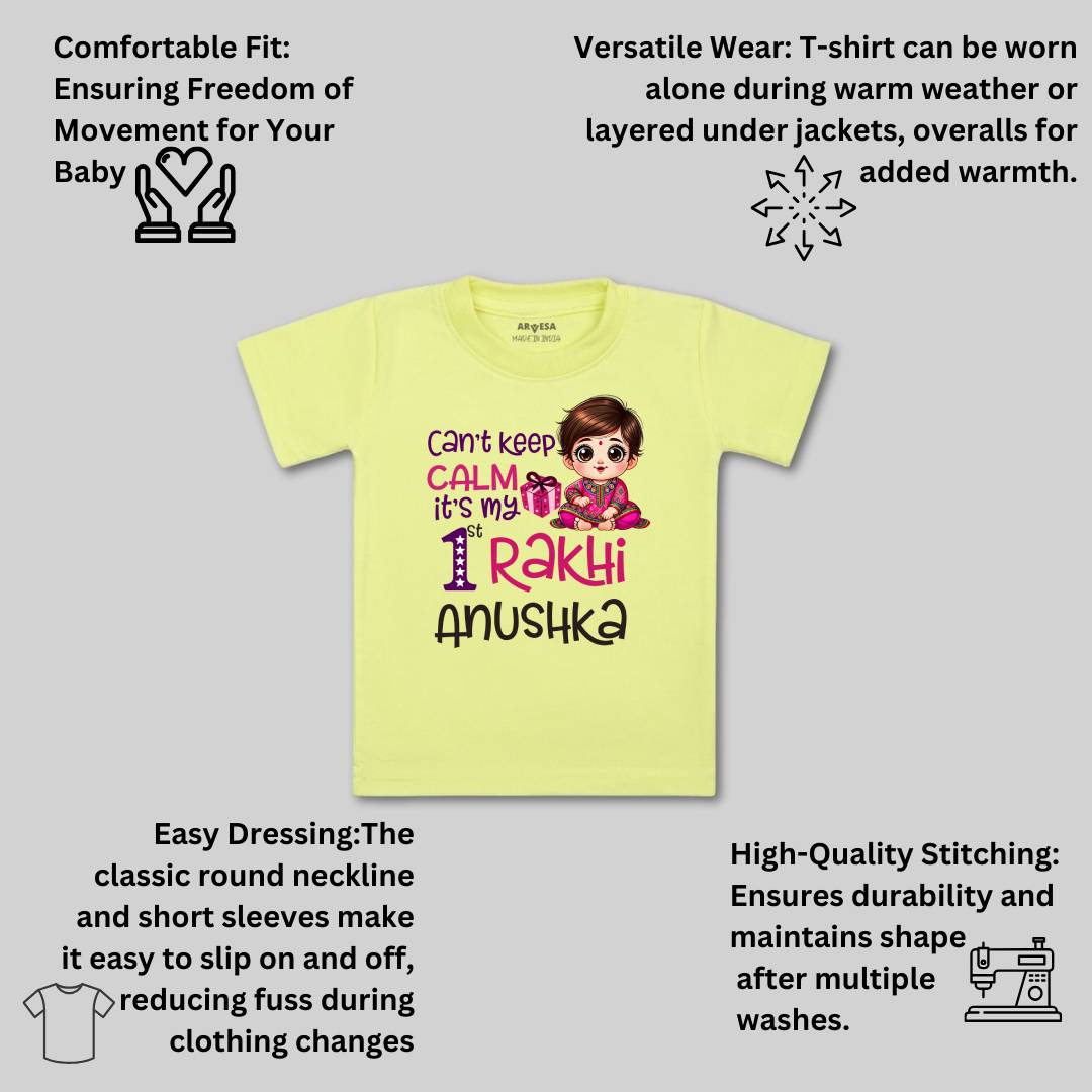 Arvesa My First Rakhi Baby Boy & Girl Dress