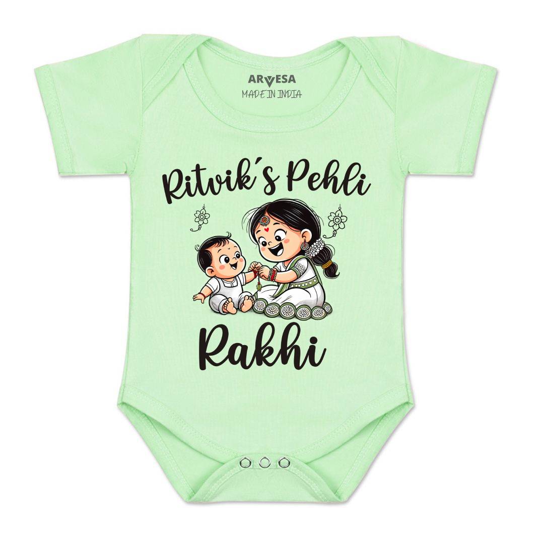 Arvesa Meri Pehli Rakhi Baby Boy & Girl Dress