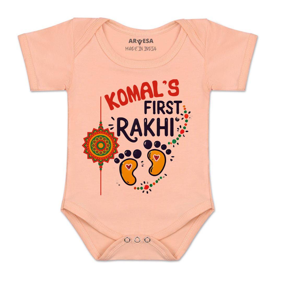 Arvesa My First Rakhi Baby Boy & Girl Dress