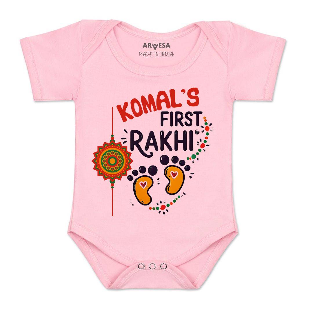 Arvesa My First Rakhi Baby Boy & Girl Dress