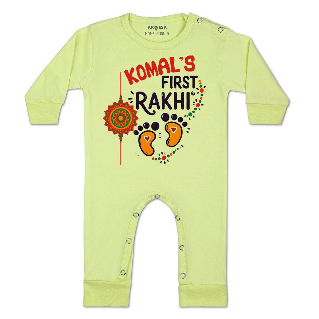 Arvesa My First Rakhi Baby Boy & Girl Dress