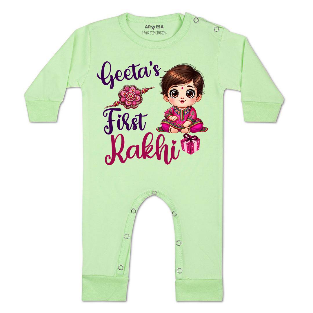 Arvesa My First Rakhi Baby Boy & Girl Dress