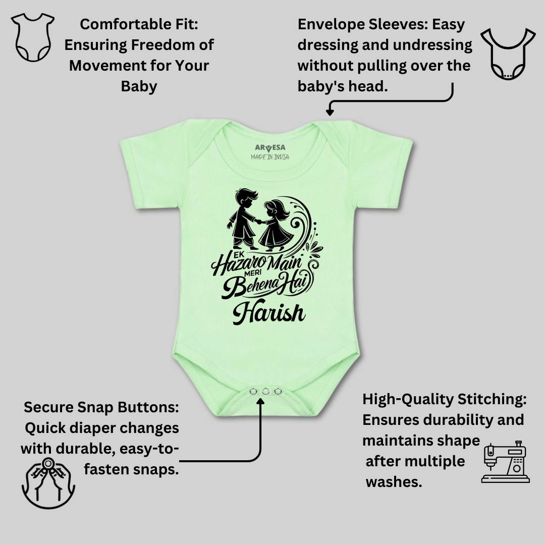 Arvesa Ek Hazaro Mai Behna Hai Baby Boy & Girl Dress
