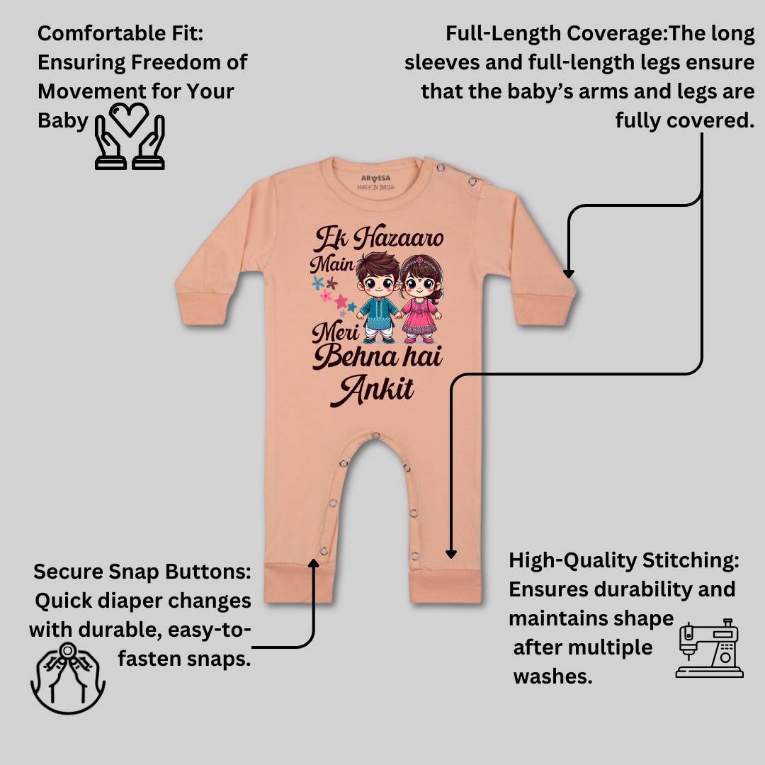 Arvesa Ek Hazaro Mai Behna Hai Baby Boy & Girl Dress