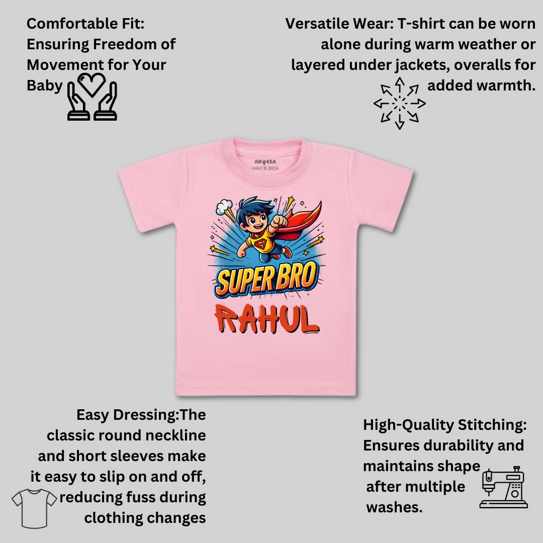 Arvesa Super Bro Baby Boy & Girl Dress