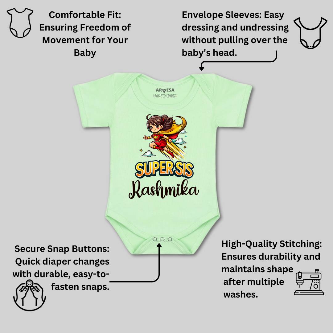 Arvesa Super Sis Baby Boy & Girl Dress