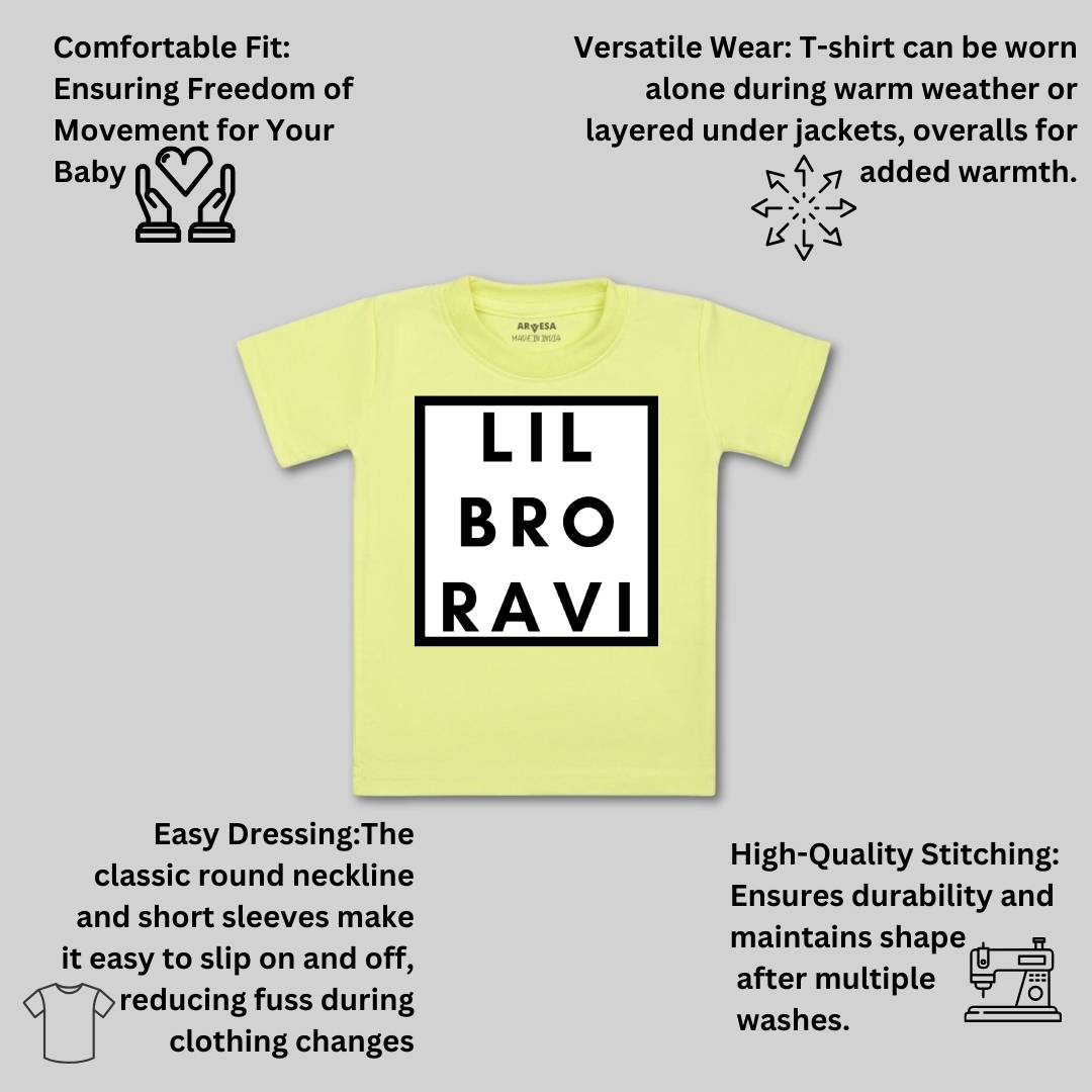 Arvesa Lil Bro Baby Boy & Girl Dress