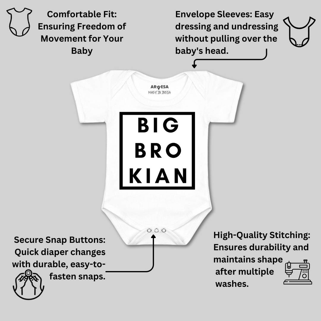 Arvesa Big Brother Baby Boy & Girl Dress