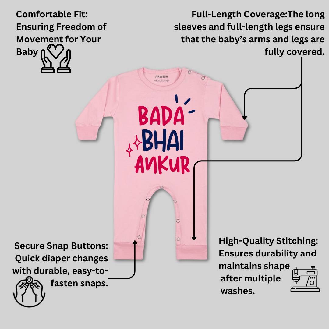 Arvesa Bada Bhai Baby Boy & Girl Dress