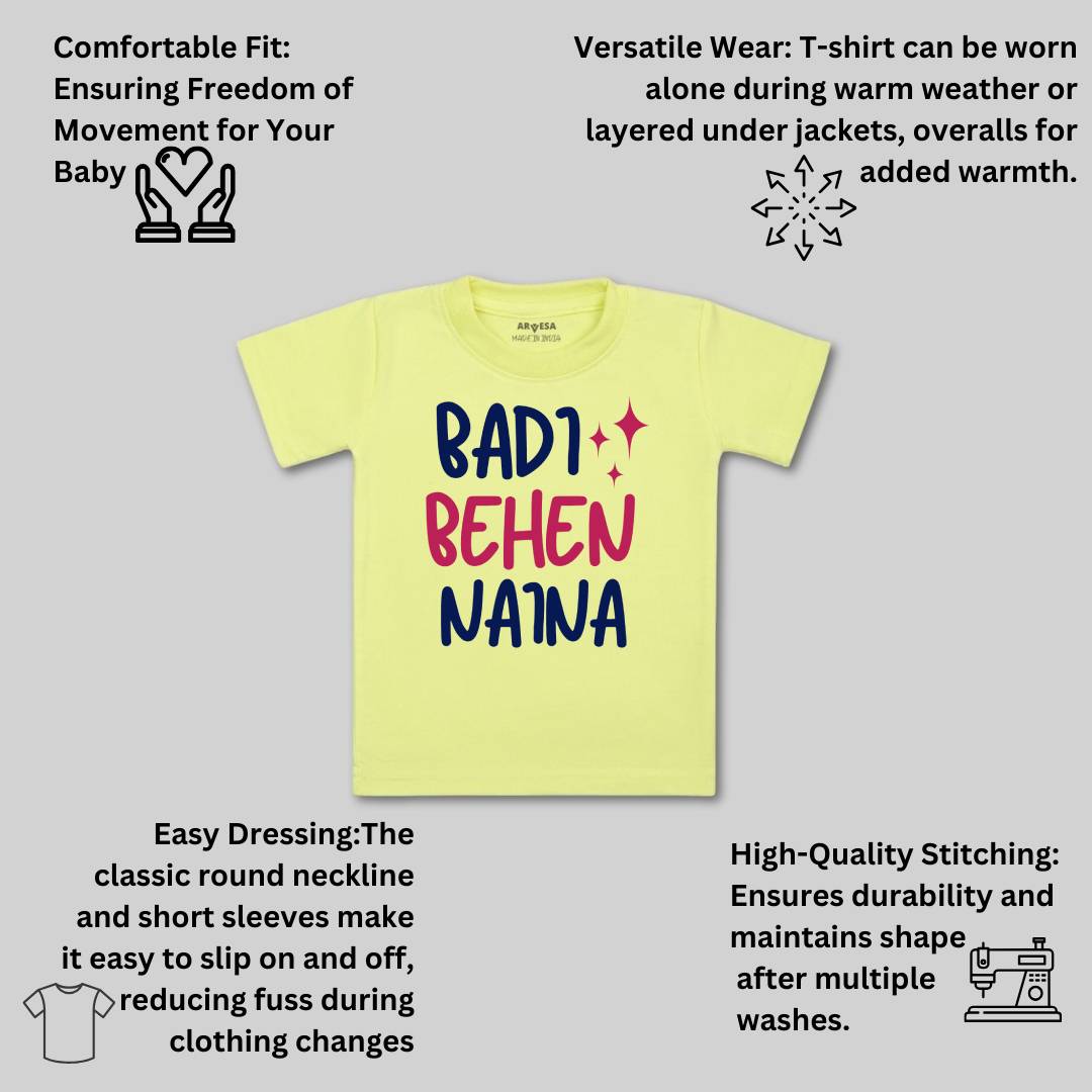 Arvesa Badi Behen Baby Boy & Girl Dress