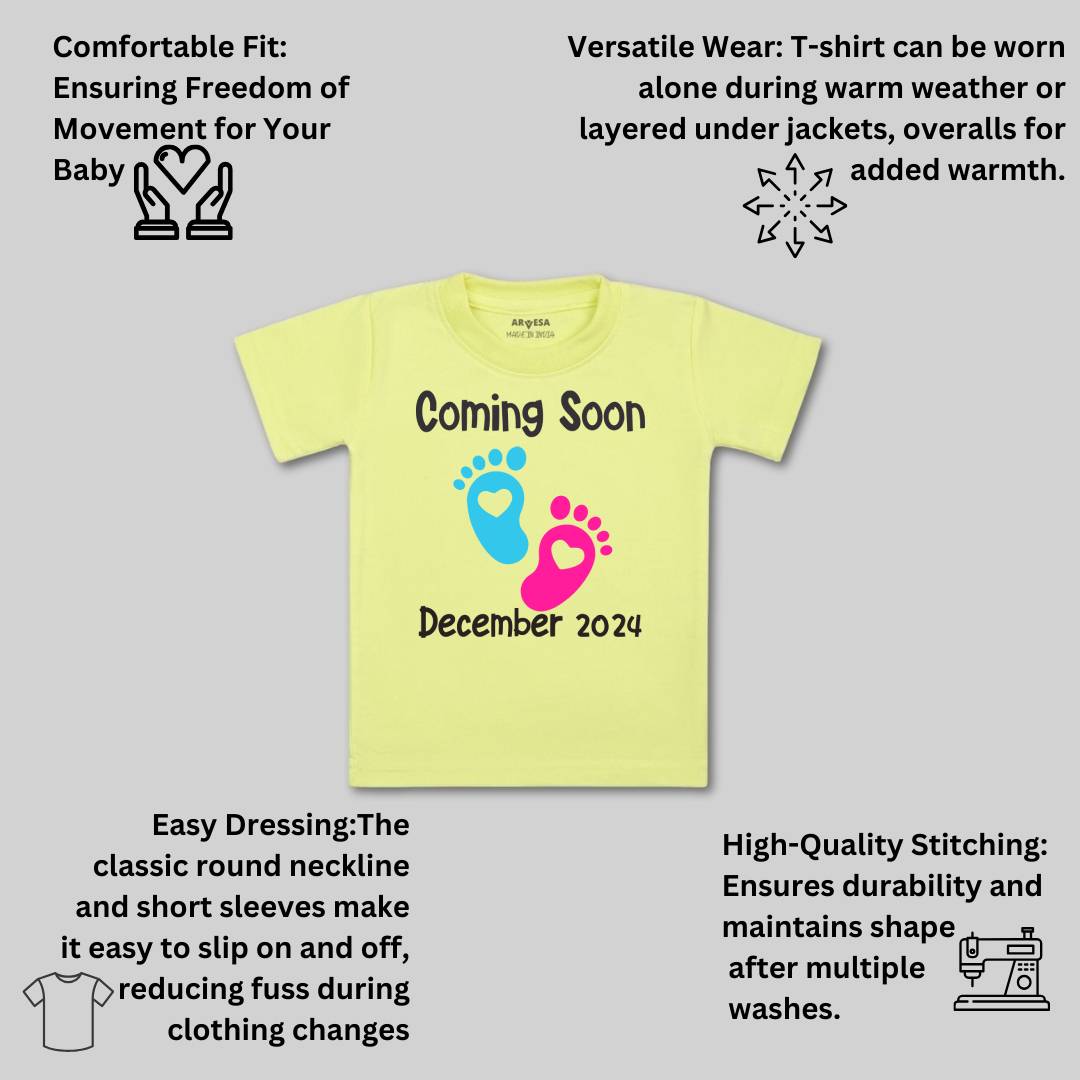 Arvesa Coming Soon Baby Boy & Girl Dress