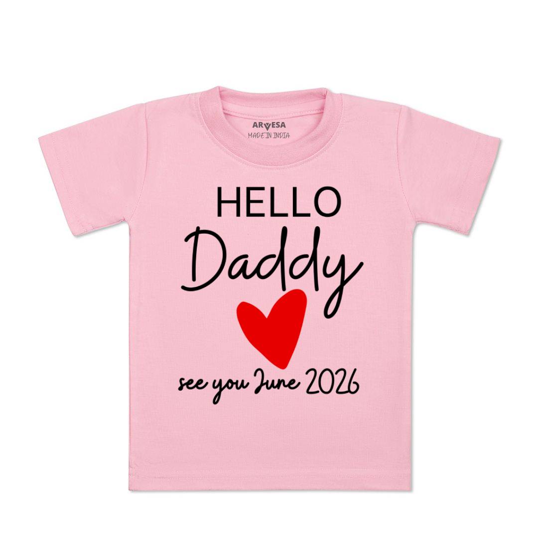 Arvesa Hello Daddy Baby Boy & Girl Dress
