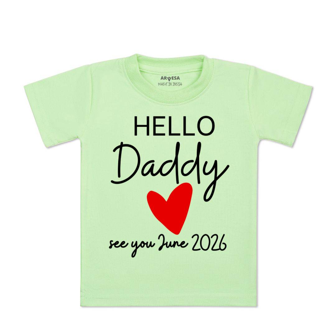 Arvesa Hello Daddy Baby Boy & Girl Dress