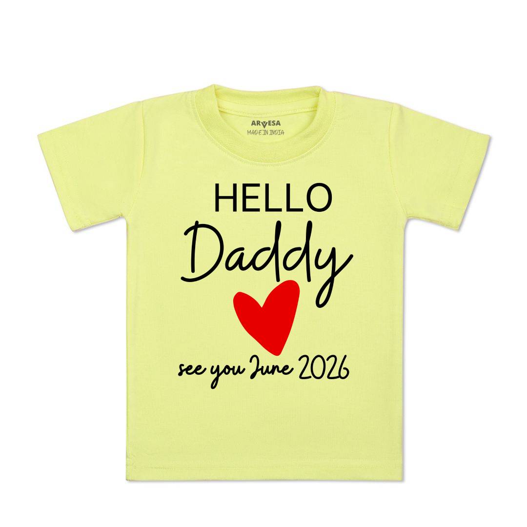 Arvesa Hello Daddy Baby Boy & Girl Dress