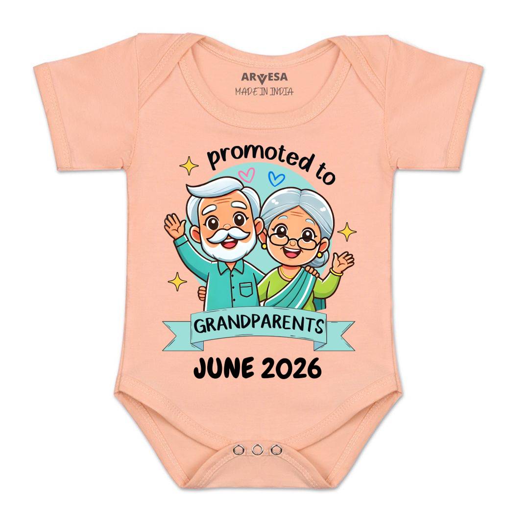 Arvesa Promoted To Grandparents Baby Boy & Girl Dress