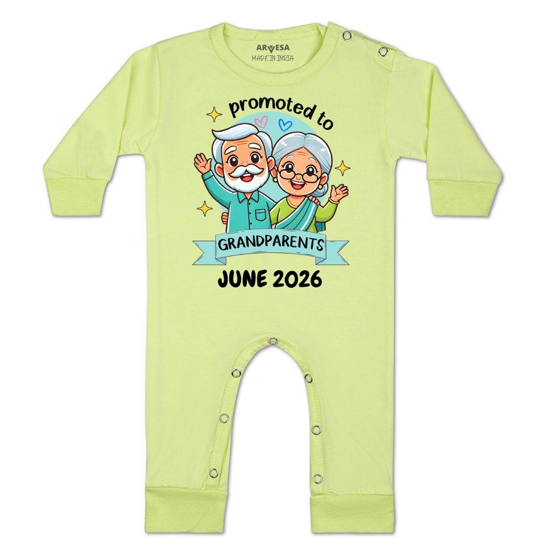 Arvesa Promoted To Grandparents Baby Boy & Girl Dress