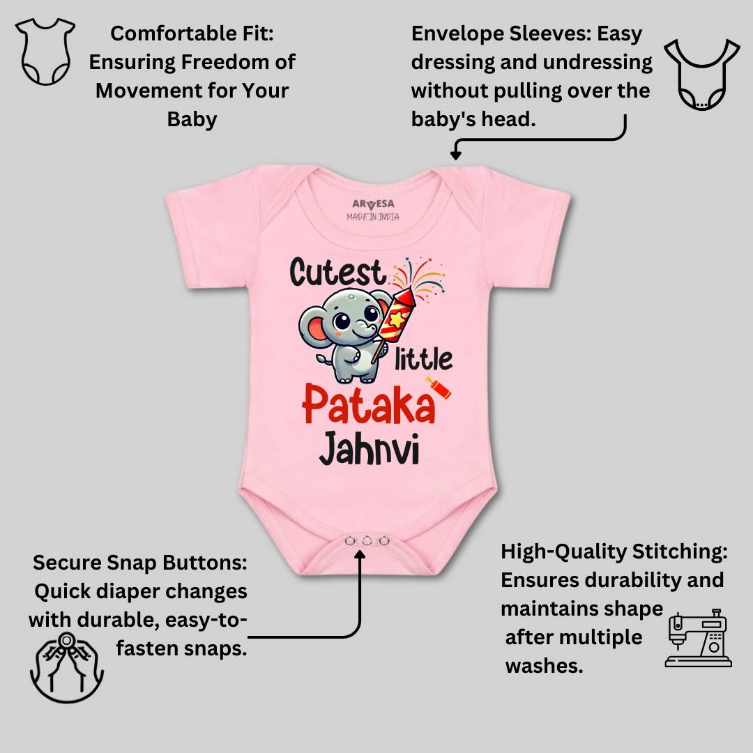 Arvesa My First Diwali Baby Boy & Girl Dress