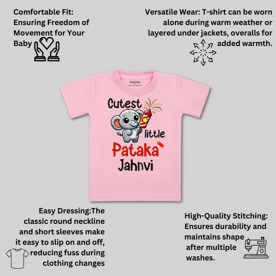 Arvesa My First Diwali Baby Boy & Girl Dress